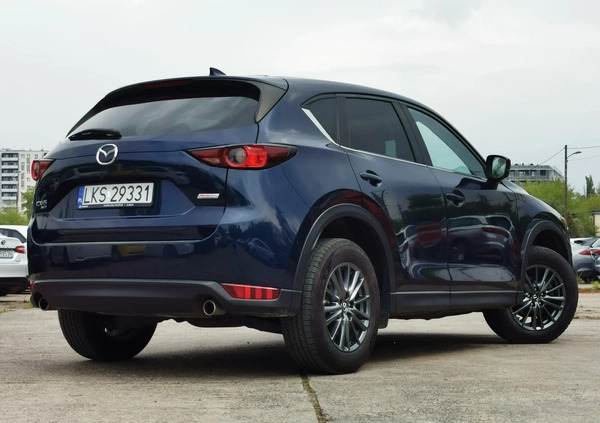 Mazda CX-5 cena 104900 przebieg: 92606, rok produkcji 2019 z Warszawa małe 667